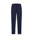 Mens Open Hem Jogging Bottoms Deep Navy Fruit Of The Loom-2