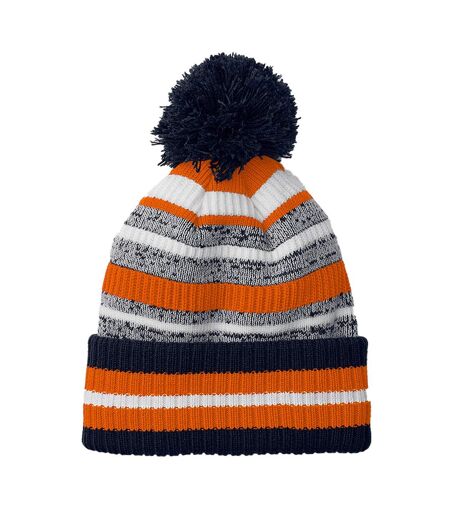 Bonnet Multi-sport Fan Bleu Marine Français Orange Blanc Beechfield