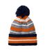 Bonnet Multi-sport Fan Bleu Marine Français Orange Blanc Beechfield-2