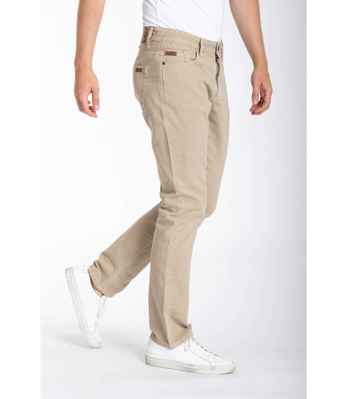 Jeans denim de couleur RL70 coupe confort coton couleur MALACHI rouille