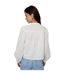 Blouse Manches Bishop Rani Femme Crème Threadbare-3
