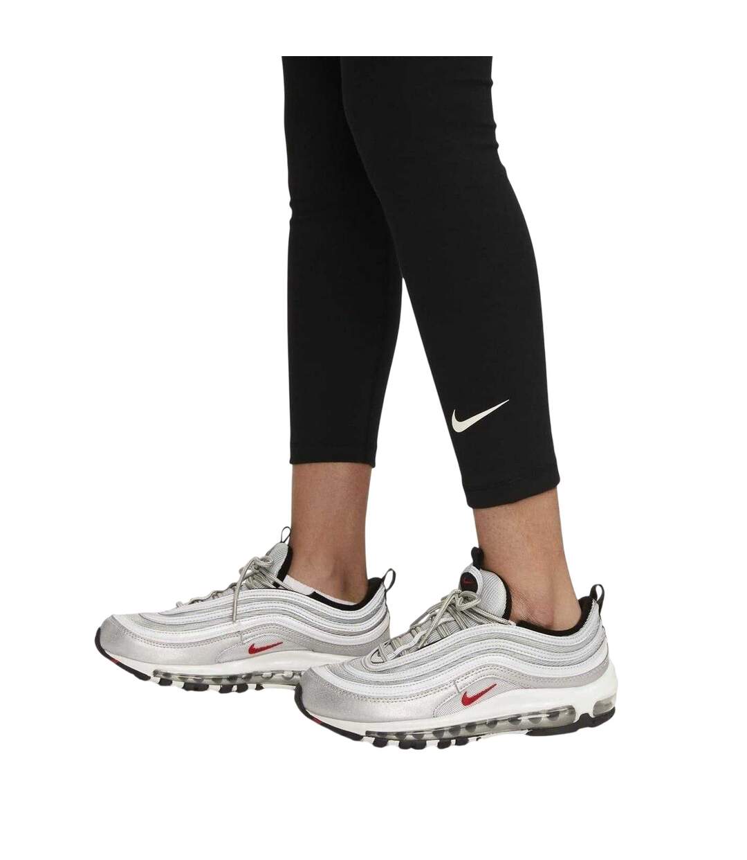 Womens/ladies Classic Leggings Black Nike-4