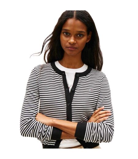 Womens/ladies Jeans Cardigan Black Tommy Jeans