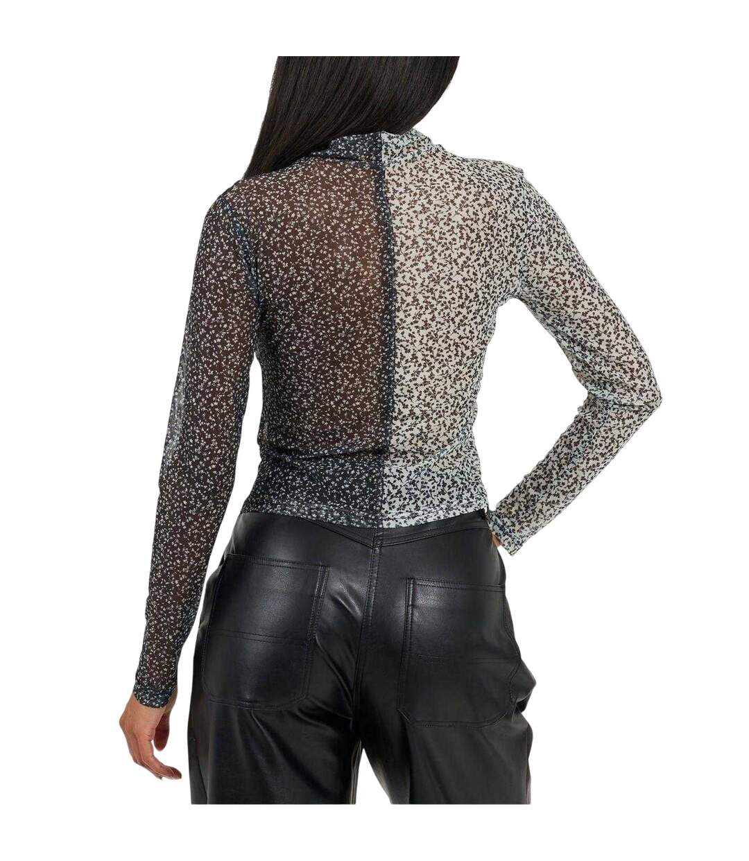 Haut Illusion Femme Noir Crème Brave Soul-3