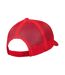 Casquette trucker rouge / blanc Flexfit-2