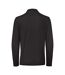 Pack of 2  Id.001 mens long sleeve polo  jet black B&C-2