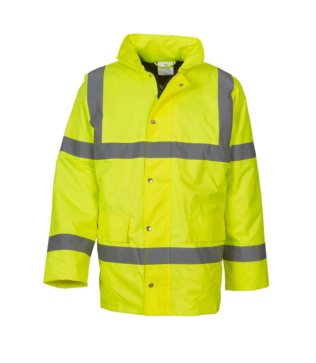 Veste classic motorway adulte jaune Yoko-1