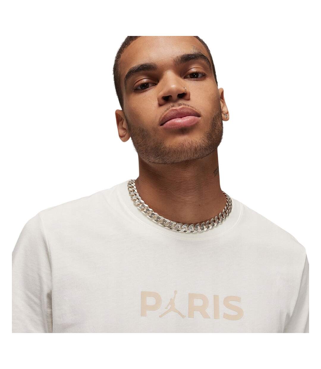 T-shirt Style Paris Saint-germain Homme Beige Nike-3