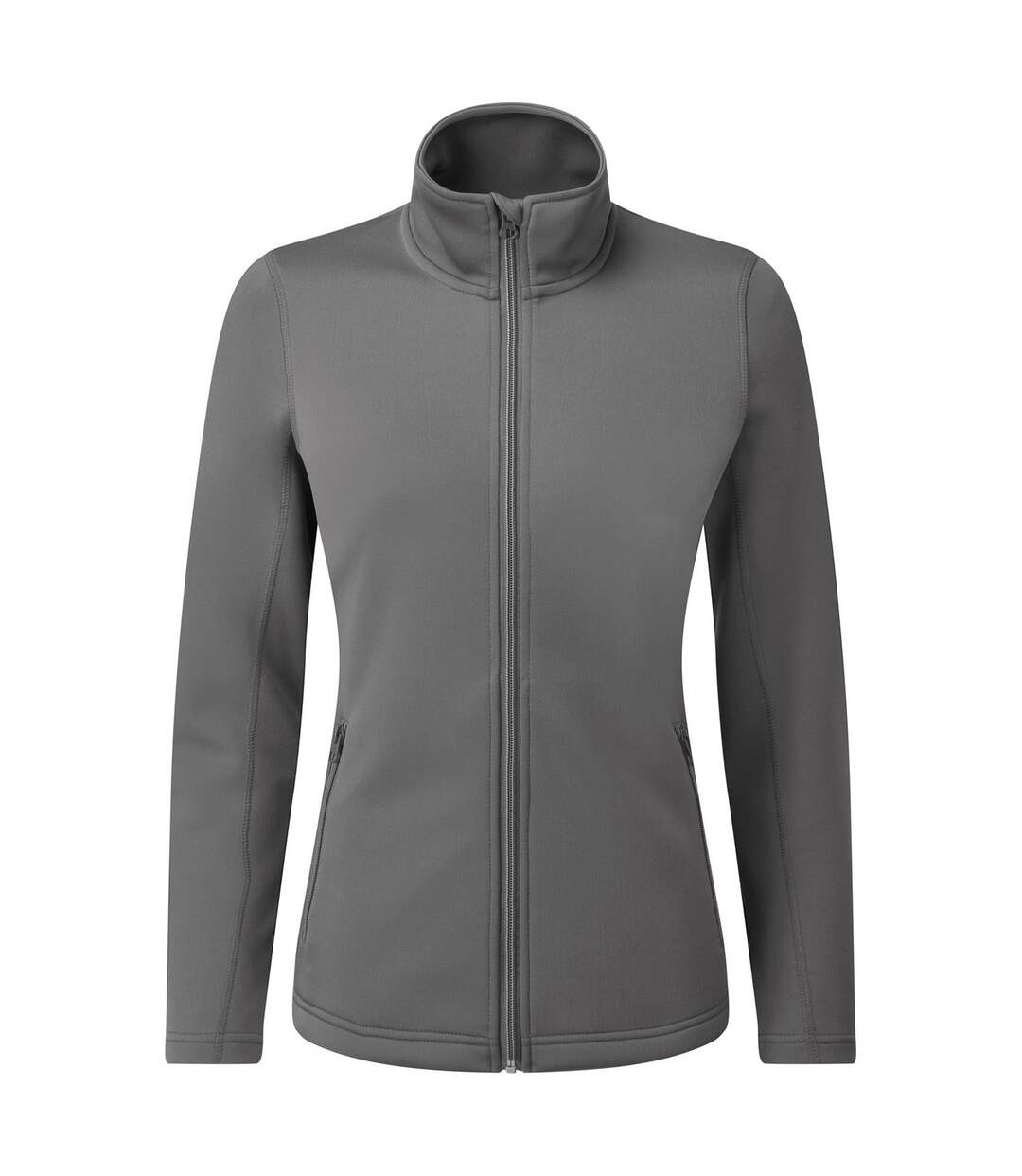 Premier Veste de survêtement teintée pour femme/femme (Gris foncé) - UTPC4830