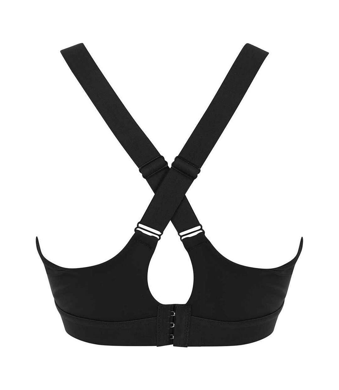 Tombo Soutien-gorge de base à impact moyen pour femmes/femmes (Noir) - UTPC4412