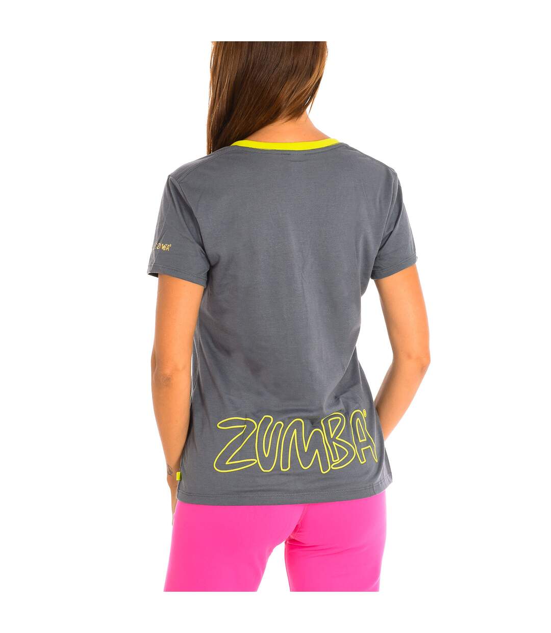 Women's sports t-shirt with sleeves Z1T00506