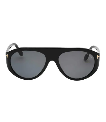 Lunettes De Soleil Motif/style Fumée Rex Homme Taille Unique Noir Tom Ford