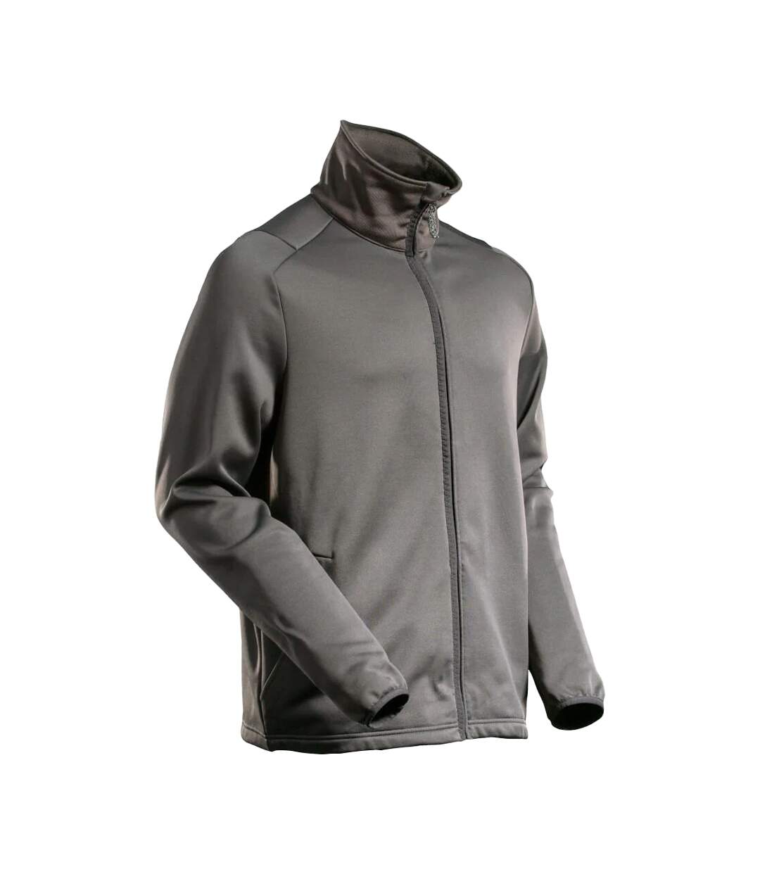 Mens Customised Full Zip Fleece Jacket Stone Grey Mascot-2