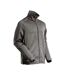 Mens Customised Full Zip Fleece Jacket Stone Grey Mascot-2