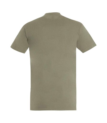 T-shirt manches courtes imperial homme kaki SOLS