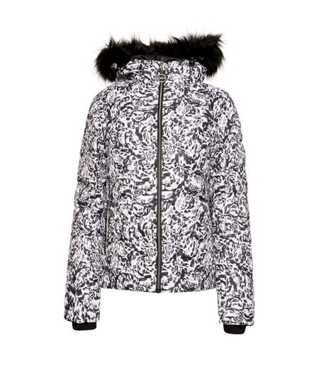 Blouson De Ski Glamorize Femme Noir Blanc Dare 2B