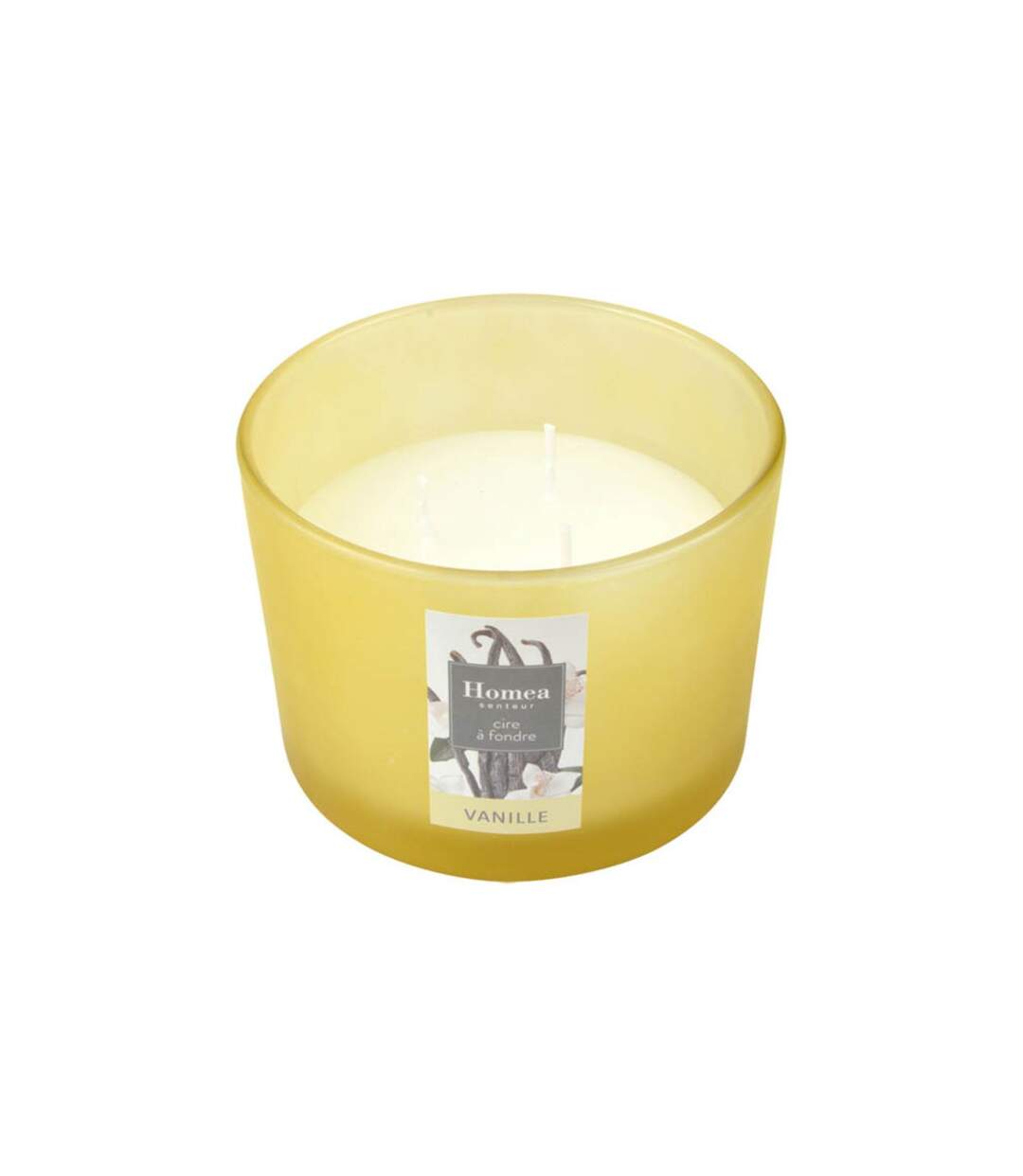 Bougie Verrine Parfumée Essentiel II 11cm Vanille-1