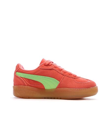 Baskets oranges/vertes femme puma palermo moda xtra