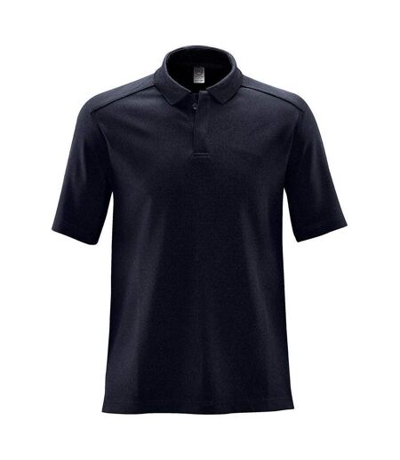 Stormtech Mens Endurance HD Polo Shirt (Black/Dolphin) - UTBC4896