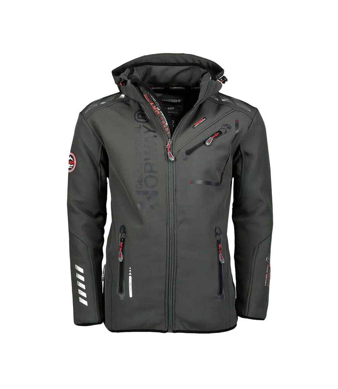 Veste Softshell Gris Homme Geographical Norway Royaute - L-1