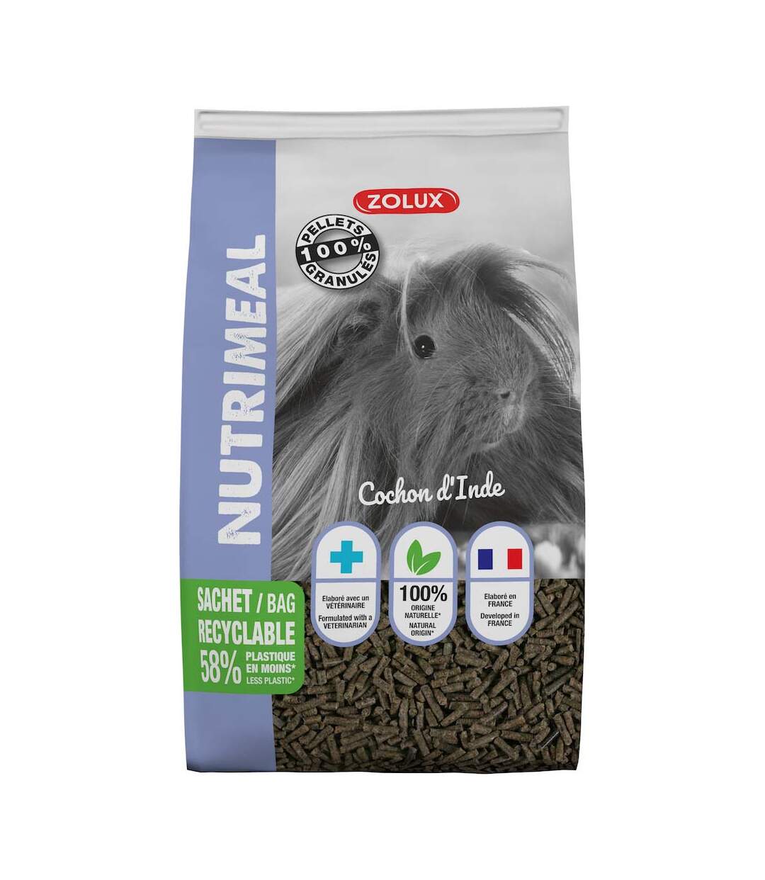 Granulés pour cochon d'inde Nmeals 2.5 kg