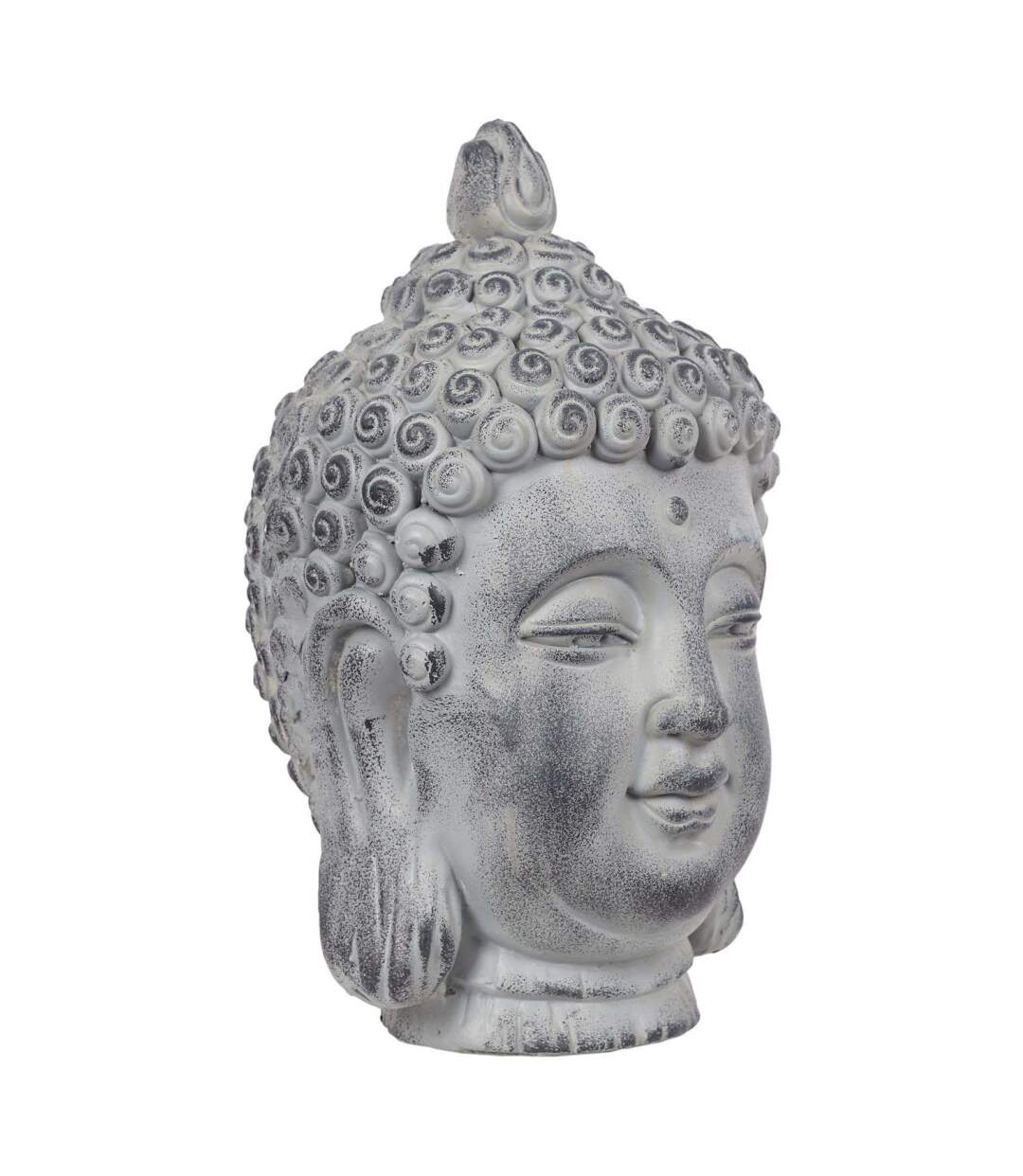 Tête de bouddha en magnésia 42 cm-3