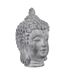 Tête de bouddha en magnésia 42 cm-3