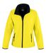 Veste Softshell Motif/style Uni Femme Jaune Noir Result Core-1