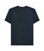 Unisex Adult Cotton Badge T-shirt Navy Lambretta-3