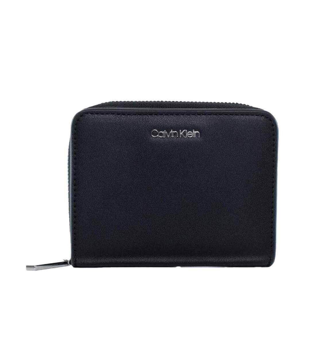 Portefeuille noir femme calvin klein jeans ck-1