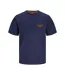 T-shirt marine homme jack & jones ferris 12287695-1