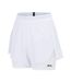 Short Motif/style 2-en-1 Femme Blanc Slazenger-3