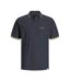 Polo gris chiné homme jack & jones jorten-1