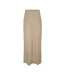 Pantalon fluide beige femme vero moda menny wide-1