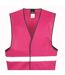 Gilet haute visibilité core enhanced adulte framboise SAFE-GUARD by Result-2