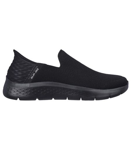 Mens go walk flex no hands trainers black Skechers