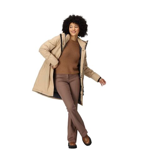Veste Imperméable Yewbank Femme Beige Gris Phoque Regatta