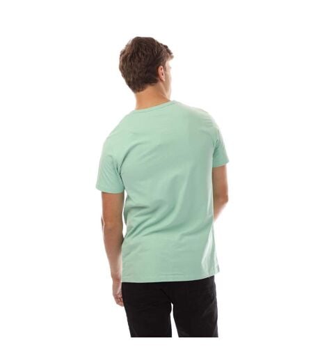T-shirts Maxwell Homme Bleu Clair Blanc Vert Sauge Lyle & Scott