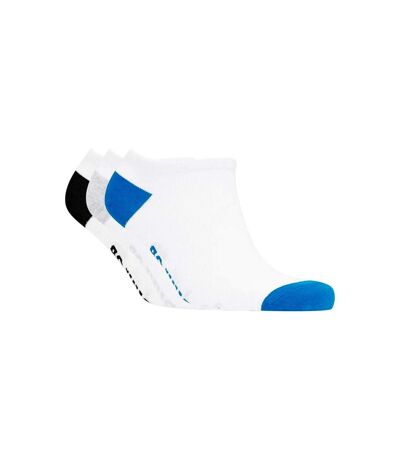 Dunlop Mens Sticklebarn Trainer Socks (Pack of 5) (White) - UTBG644