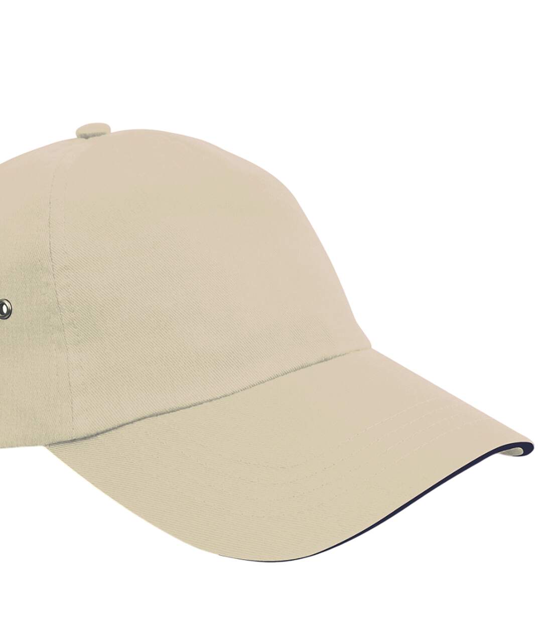 Casquette Gris Clair Bleu Marine Result Headwear-2