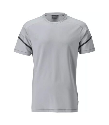 T-shirt Manches Courtes Customised Homme Gris Argenté Mascot