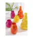 Vase Déco en Verre Cocoon 28cm Rose-3