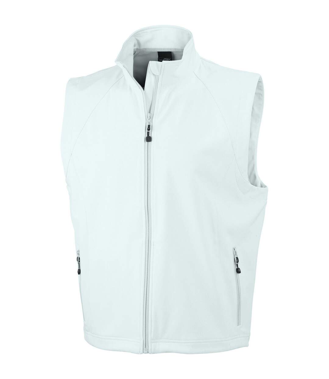 Gilet sans manches softshell coupe-vent imperméable JN1022 - blanc cassé - homme-1