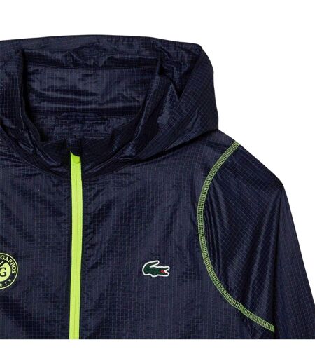 Mens Roland Garros Windbreaker Navy Lacoste