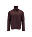 Mens Customised Full Zip Fleece Jacket Bordeaux Mascot-1