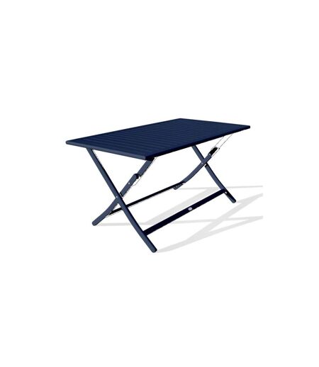 Table de Jardin Pliante Marius 140cm Bleu Marine