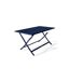 Table de Jardin Pliante Marius 140cm Bleu Marine-1