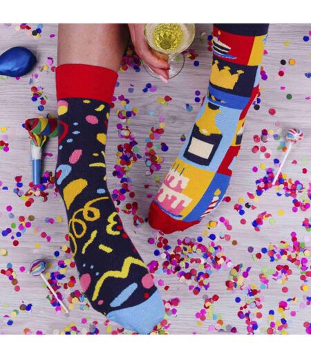 1 Pack Unisex Mismatched Novelty Odd Socks - Party