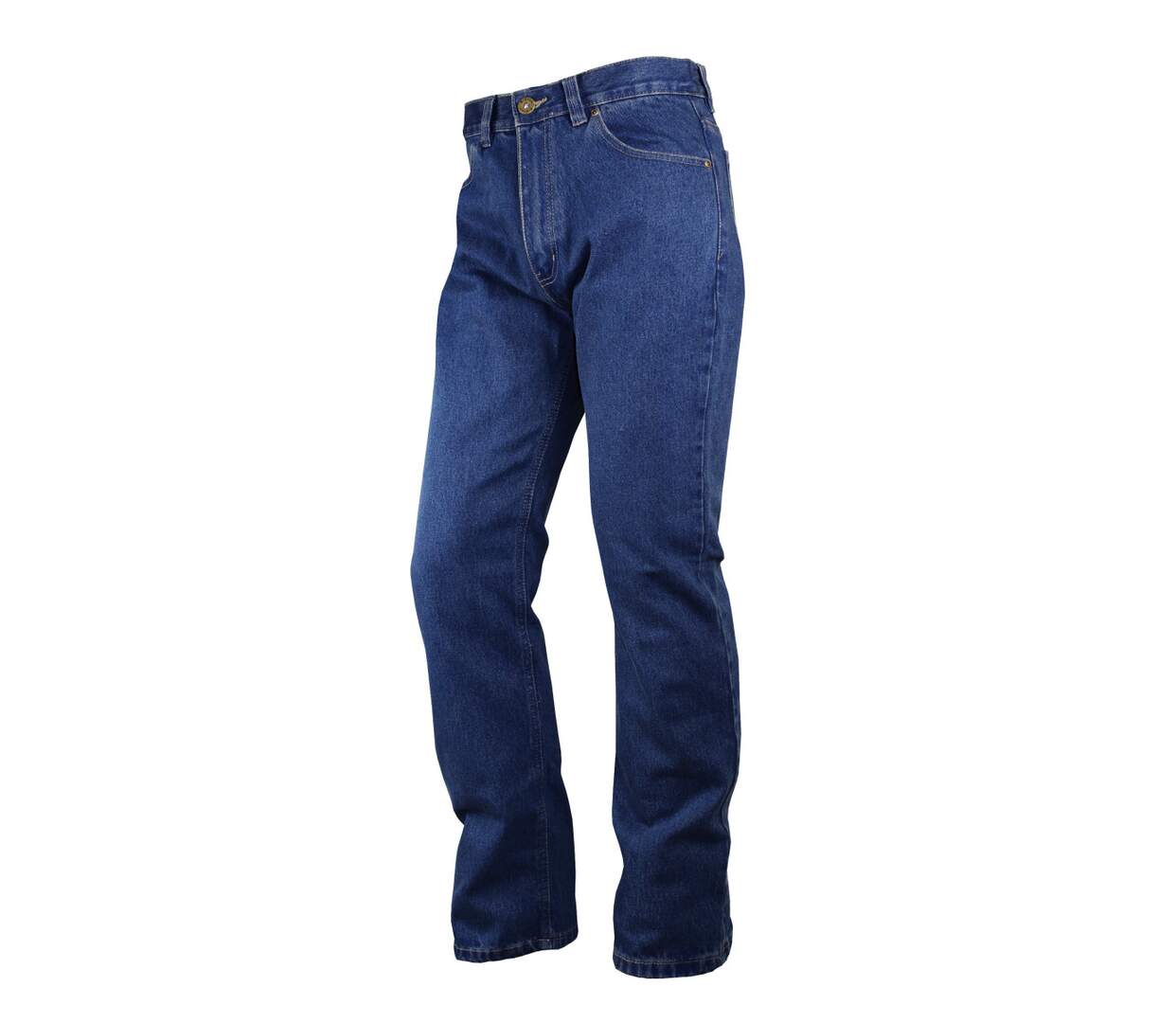 Jean 5 poches braguette zippée  KD010-4