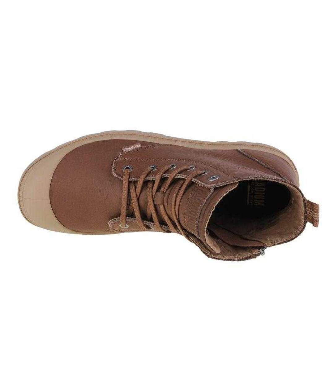 Baskets Pampa Femme Marron Palladium-3